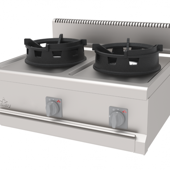 Double Wok Burner