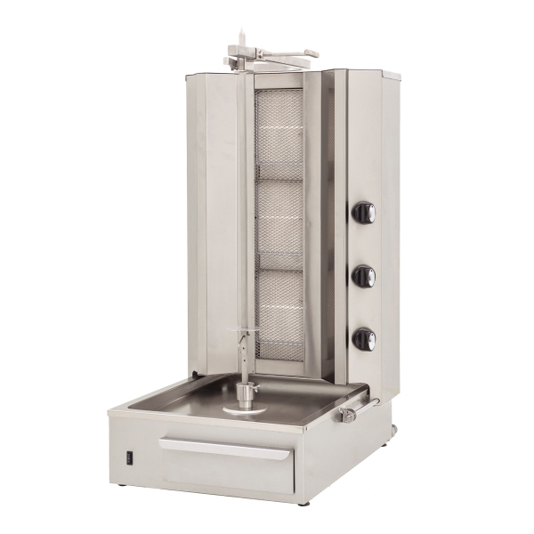 3-Burner Döner Grill, Bottom Motor