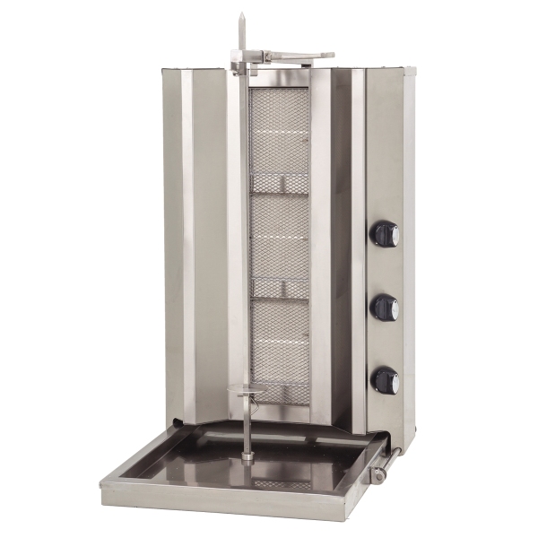 3-Burner Döner Grill, Fixed