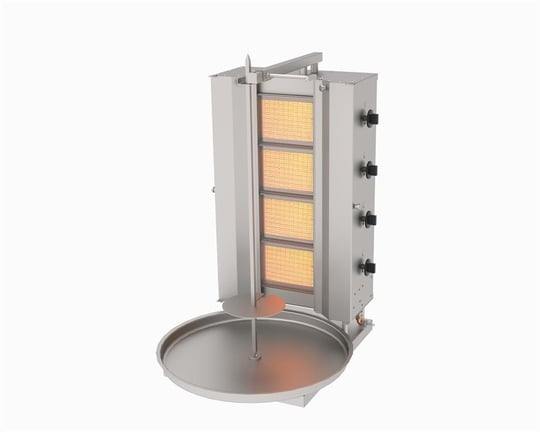 4-Burner Döner Grill, Fixed