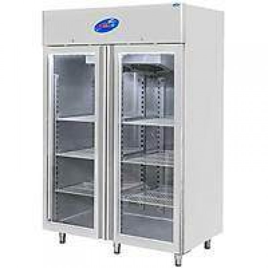 Upright Refrigerator, Glass Door, 1200–1400 L