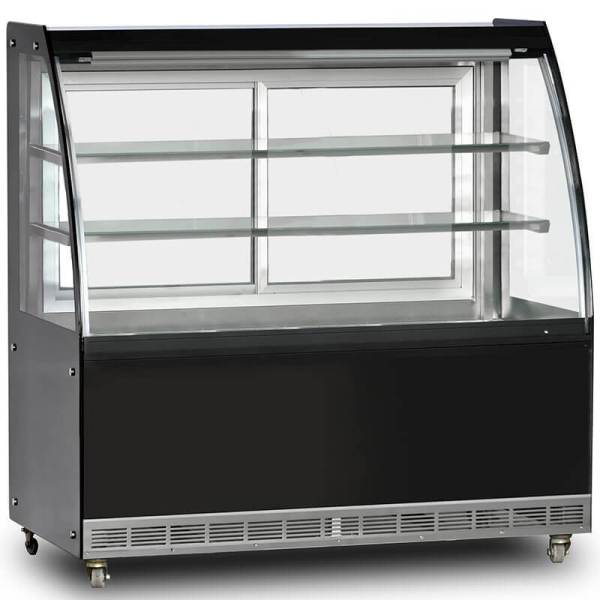 Curved Glass Dessert Display Cabinets