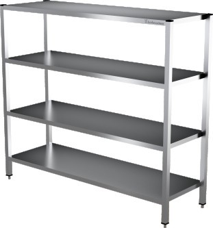 Flat Shelf Stacking Rack