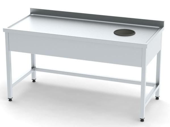 Waste Scraping Table