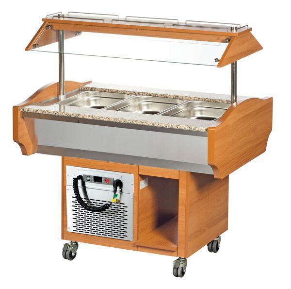 Wooden Salad Bar
